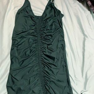 shanghai ruched dress fashion nova